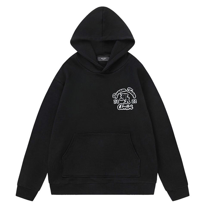 AMIRI Embroidered Logo Cotton Hoodie