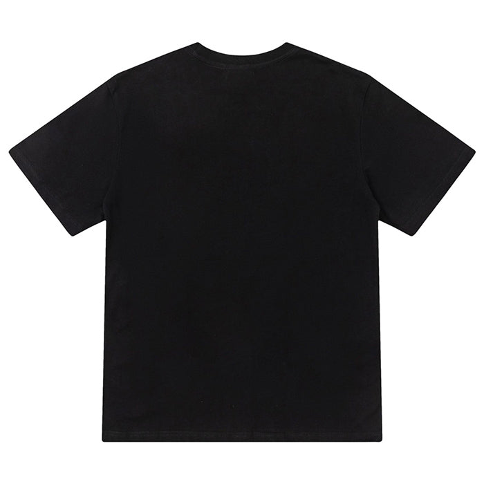 AMIRI Logo-Print Cotton Jersey T-Shirt | Black, White & Black Blue