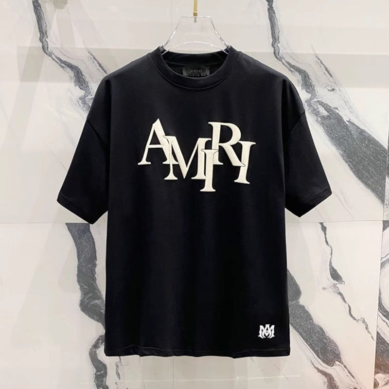 AMIRI Logo-Print Cotton T-Shirt