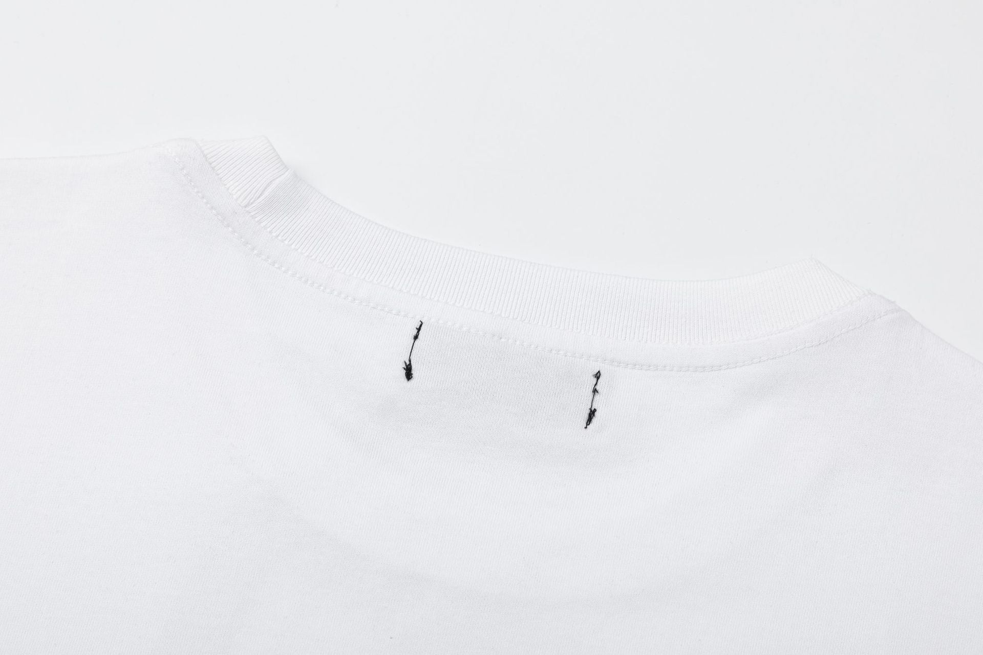 AMIRI Logo-Print Cotton Jersey T-Shirt | Black, White & Black Blue