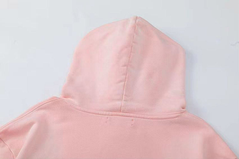 AMIRI Logo-Appliquéd Distressed Cotton-Jersey Hoodie