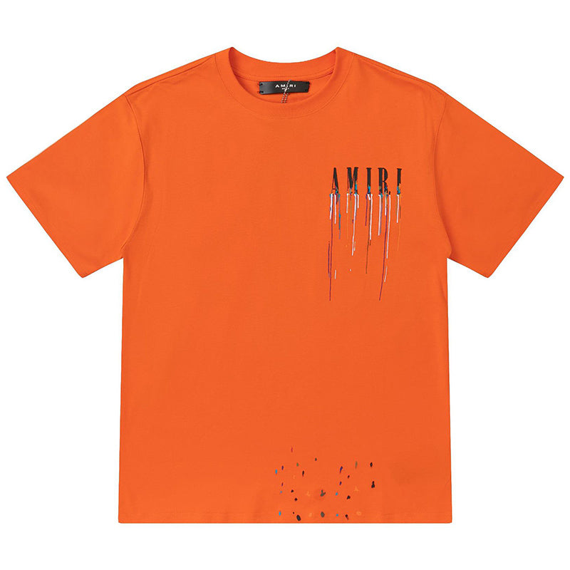AMIRI Logo Print Cotton Jersey T-Shirt