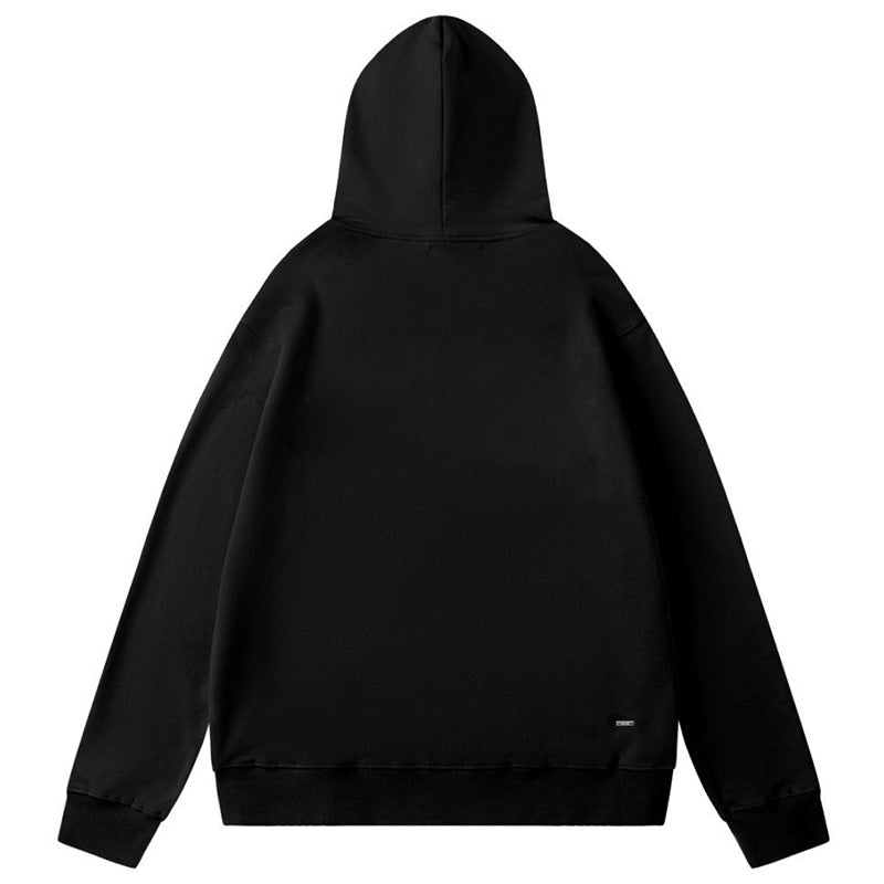 AMIRI MA Bar Logo Embroidered Hoodie
