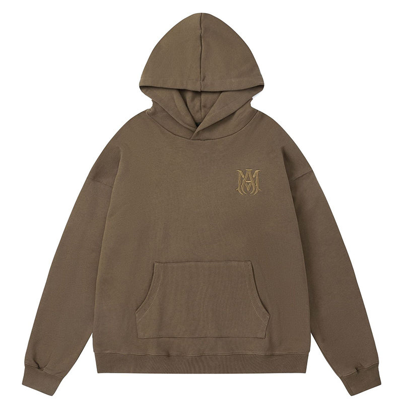 AMIRI Logo Print Cotton Hoodie