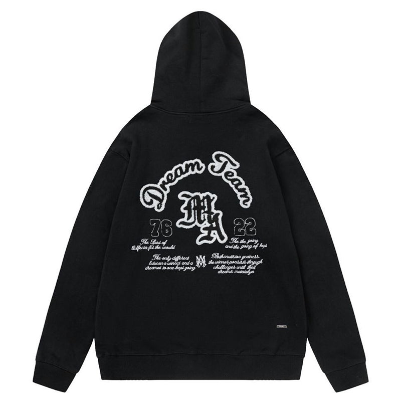 AMIRI Embroidered Logo Cotton Hoodie