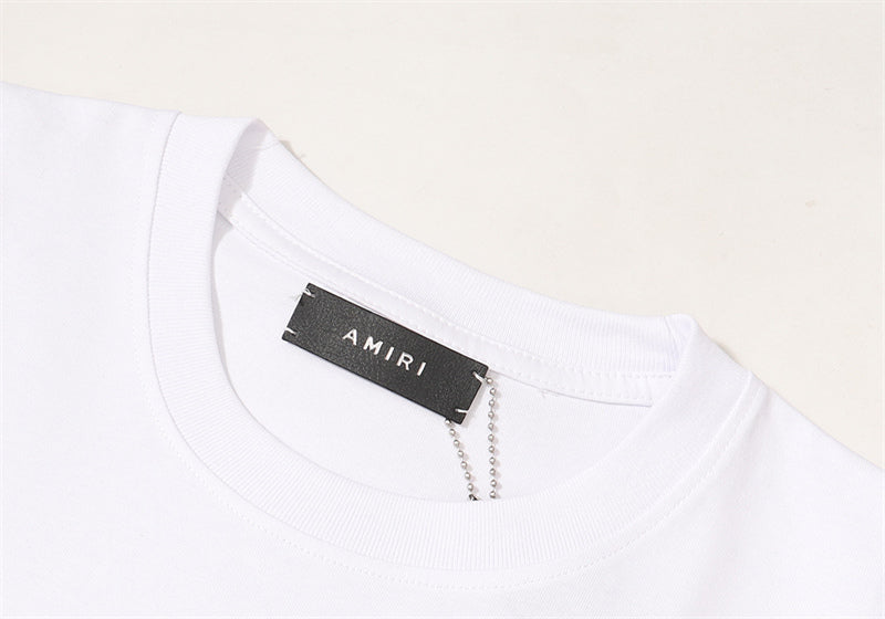 AMIRI Logo-Print Cotton Jersey T-Shirt | White