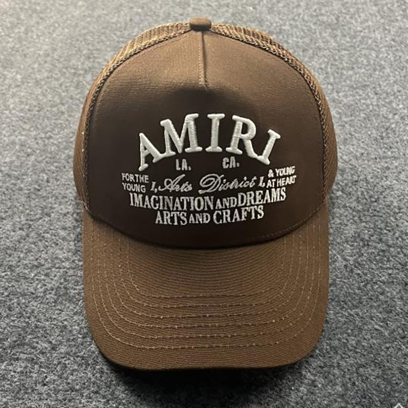 AMIRI Classic Logo Cap in Brown