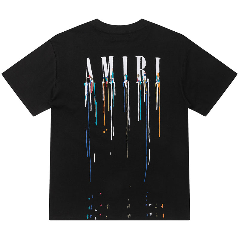 AMIRI Logo Print Cotton Jersey T-Shirt