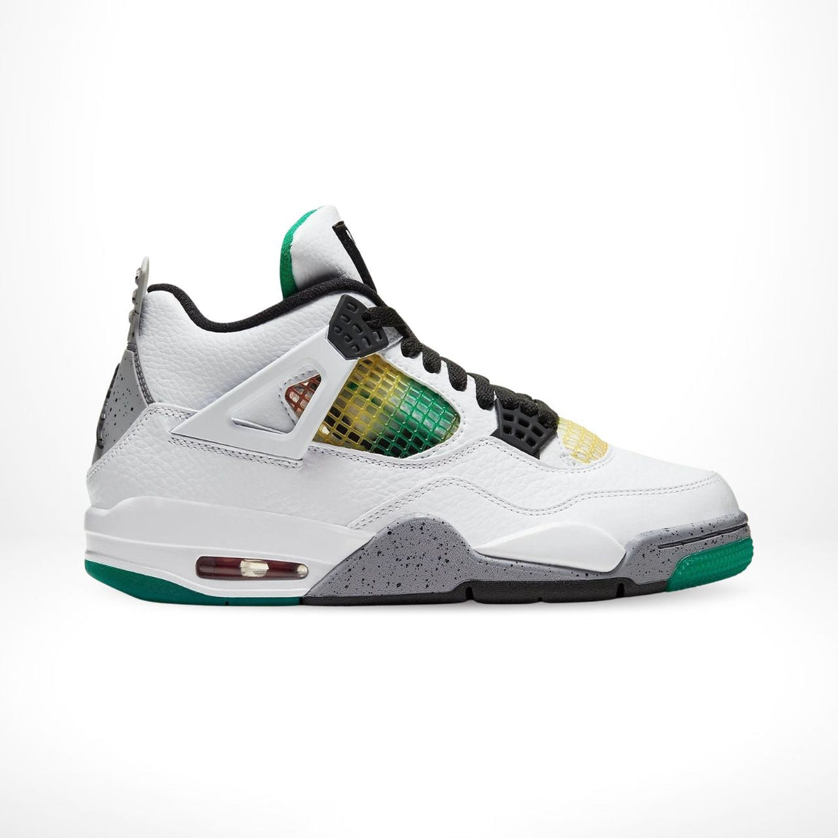 Air Jordan 4 Retro Lucid Green Rasta