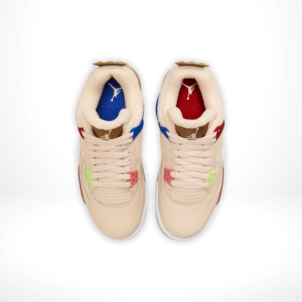 Air Jordan 4 Retro Wild Things Pearl White