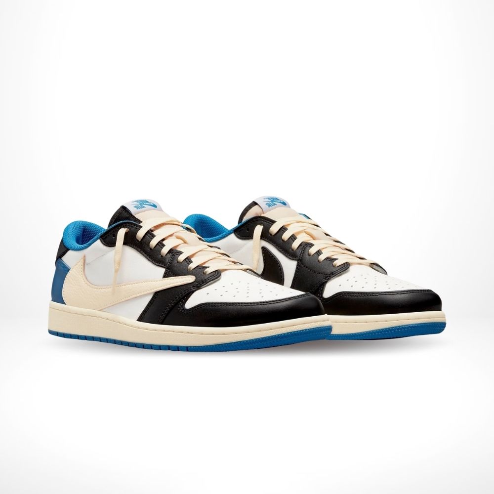 Air Jordan 1 Retro Low OG X Travis Scott X Fragment Royal Blue SP