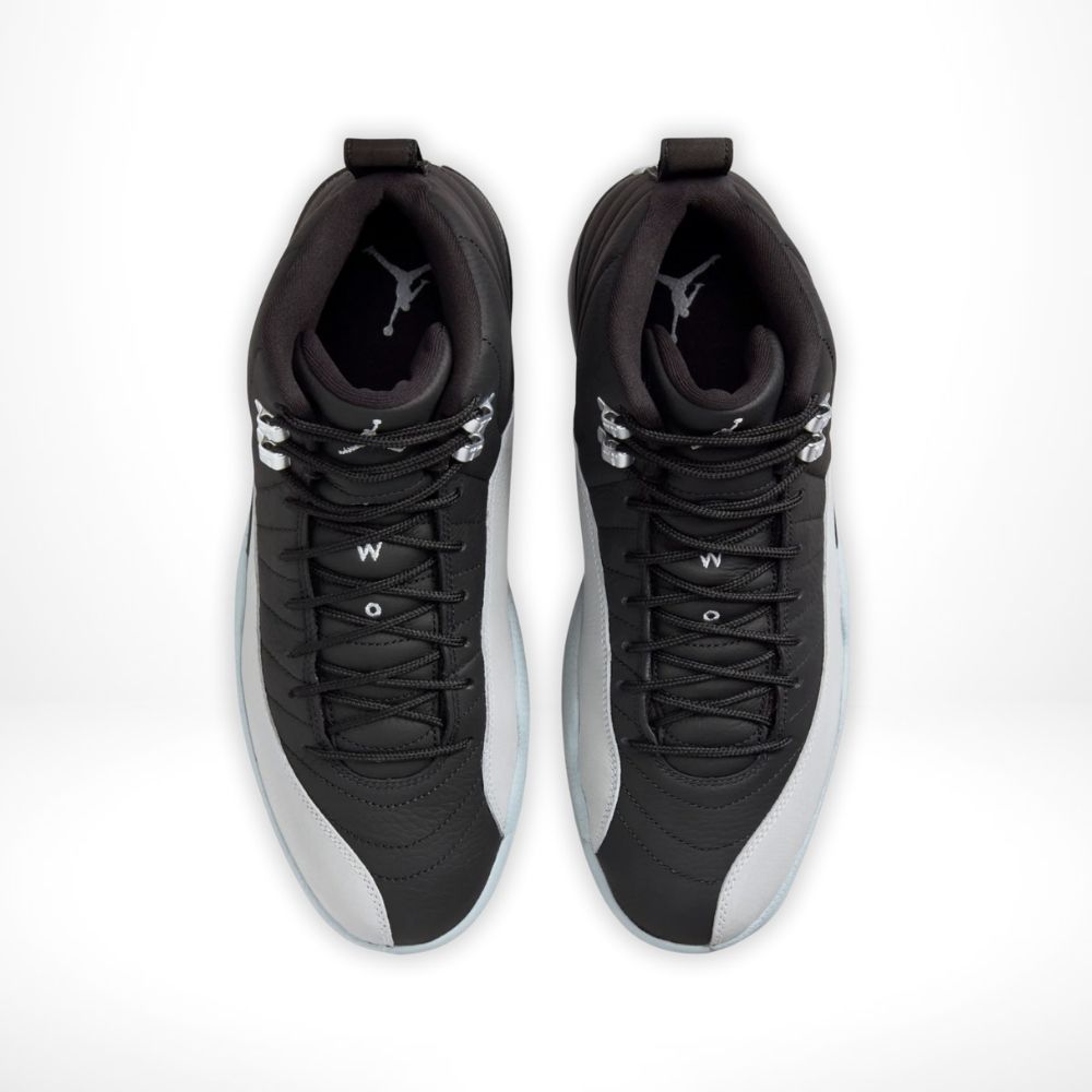 Air Jordan 12 Retro Barons Black Wolf Grey