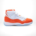 Air Jordan 11 White Orange