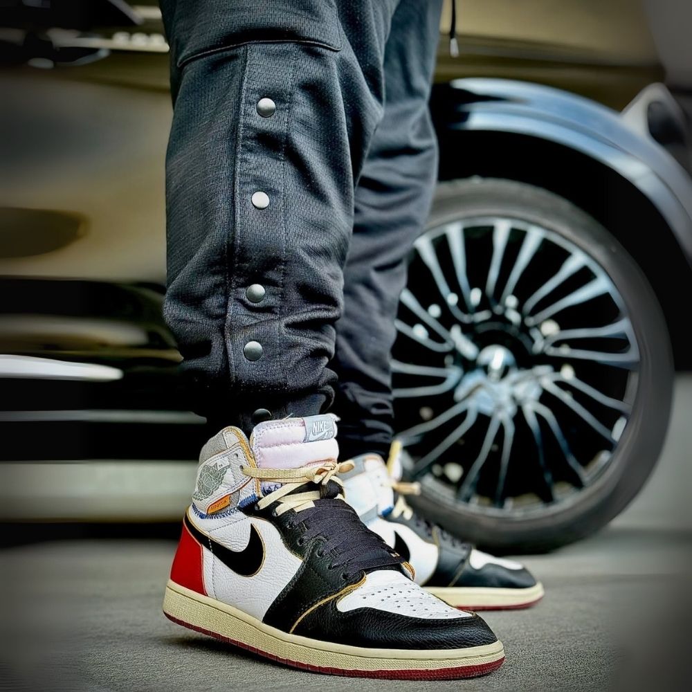Air Jordan 1 Retro High OG NRG x Union LA Black Toe – White/Black/Varsity Red