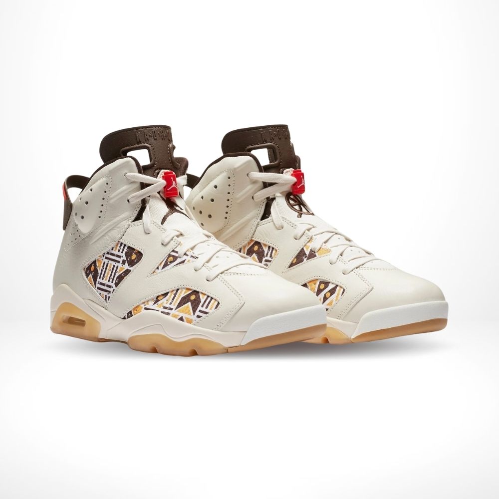 Air Jordan 6 Retro Quai 54 Sail Baroque Brown