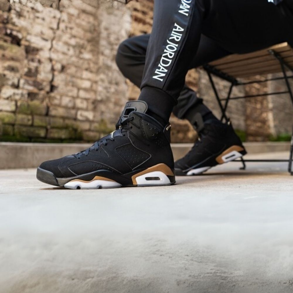Air Jordan 6 Retro DMP Defining Moments Pack Black Metallic Gold