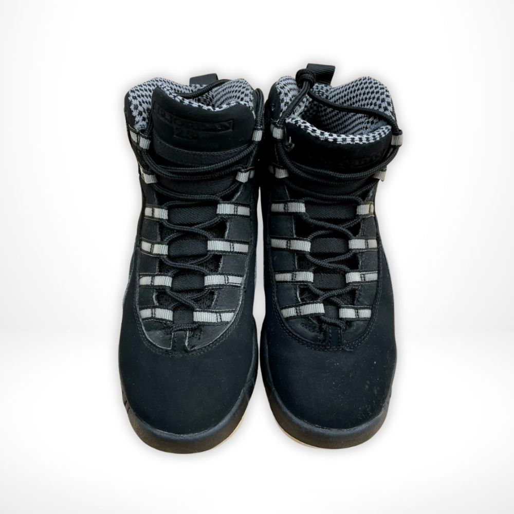 Air Jordan 10 Retro Stealth Black White 2012