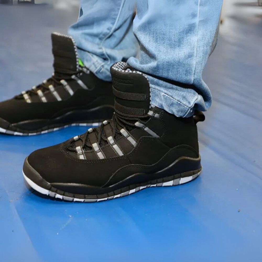 Air Jordan 10 Retro Stealth Black White 2012