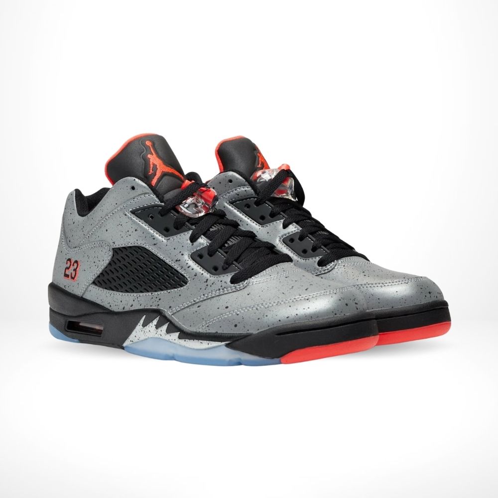 Air Jordan 5 Retro Low Neymar Silver Black