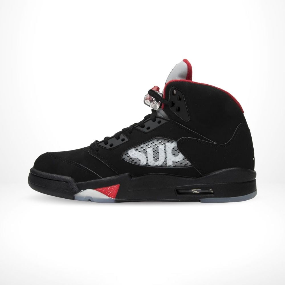 Air Jordan 5 Retro Supreme Black Red
