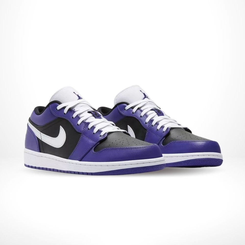 Air Jordan 1 Low Court Purple Black