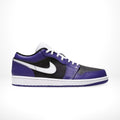 Air Jordan 1 Low Court Purple Black