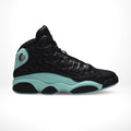 Air Jordan 13 Retro Black Island Green