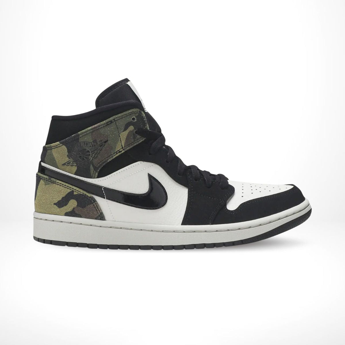 Air Jordan 1 Mid Camo Khaki Green Brown