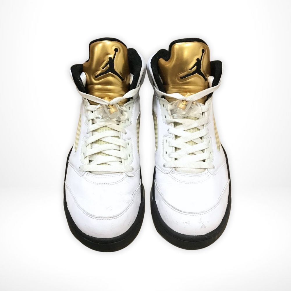 Air Jordan 5 Retro Olympic White Gold 2016