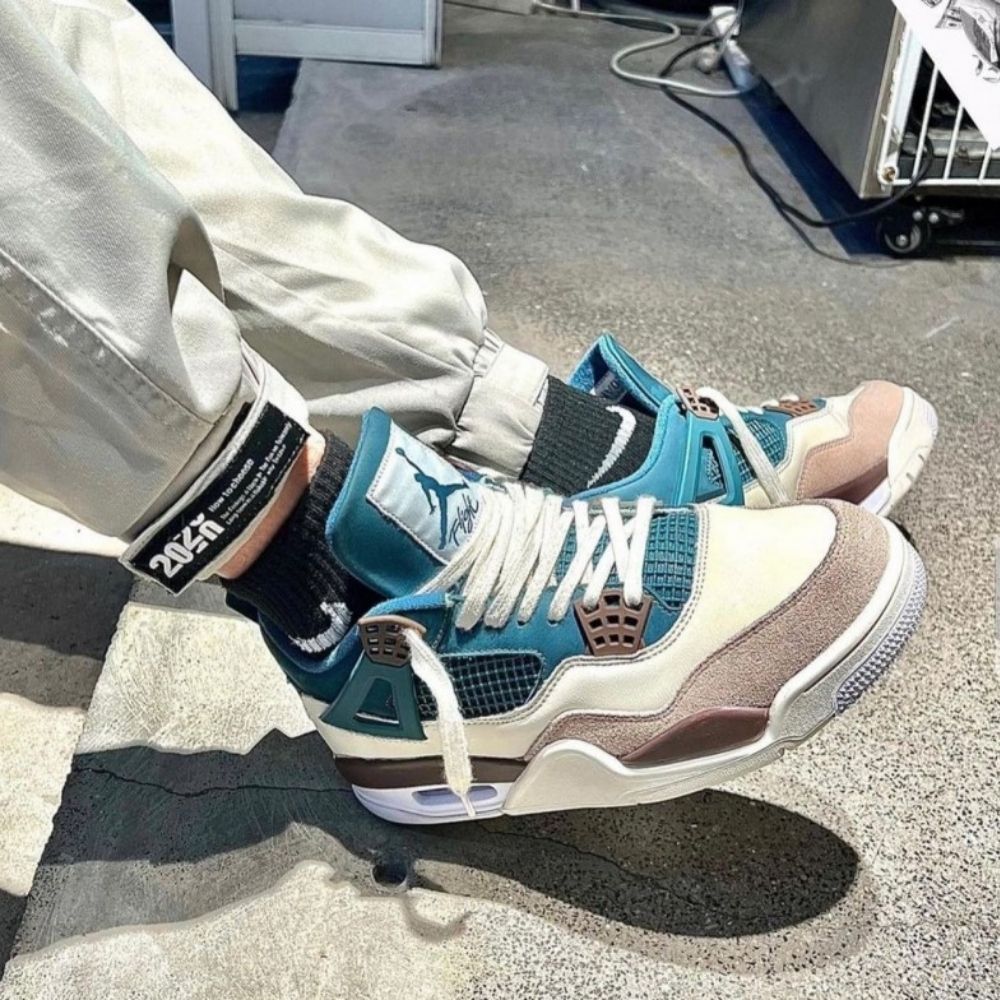 Air Jordan 4 Snorlax Custom