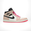 Air Jordan 1 Mid Crimson Tint Hyper Pink