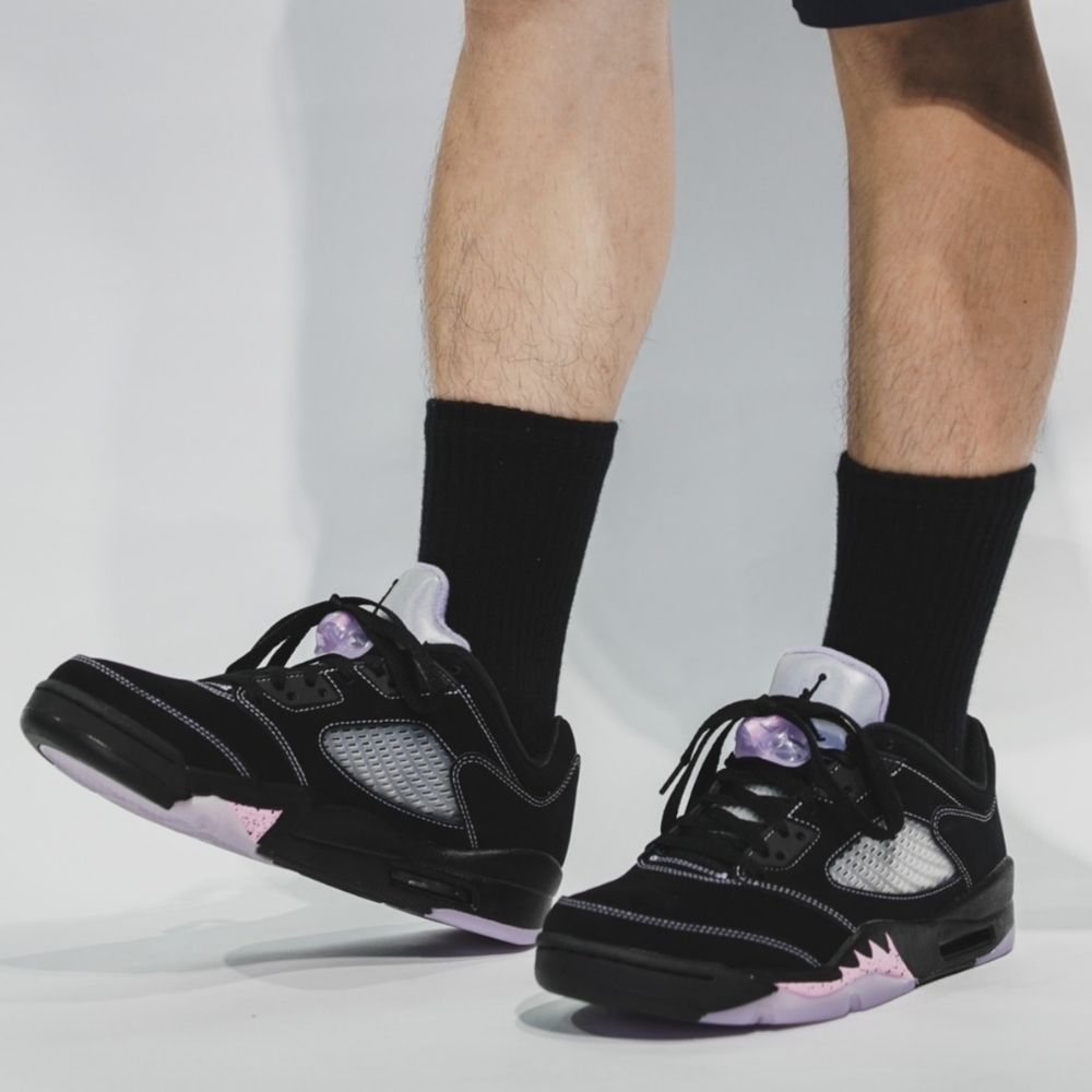 Air Jordan 5 Retro Low Dongdan Black White