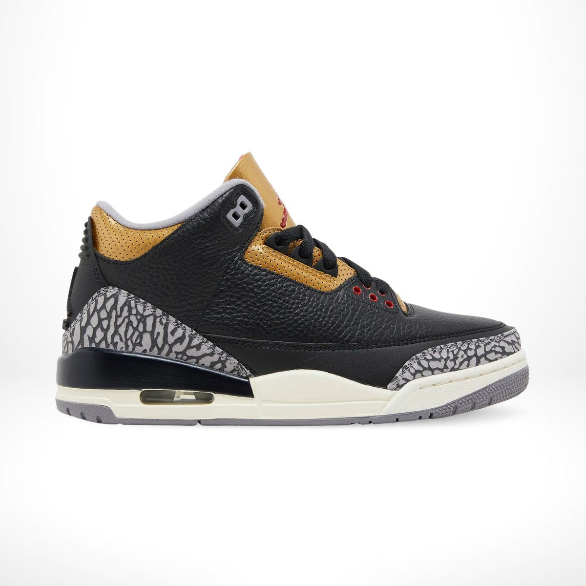 Air Jordan 3 Retro Black Cement Gold