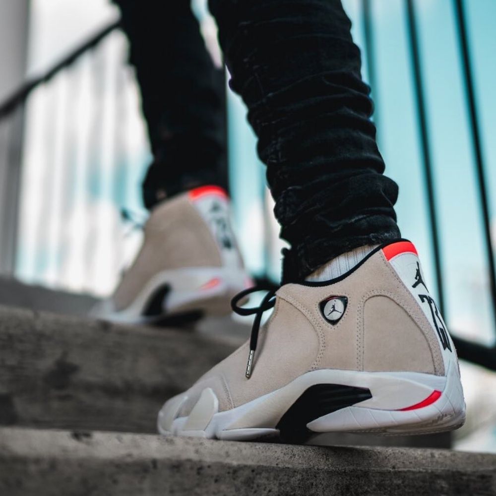 Air Jordan 14 Retro Desert Sand Tan White