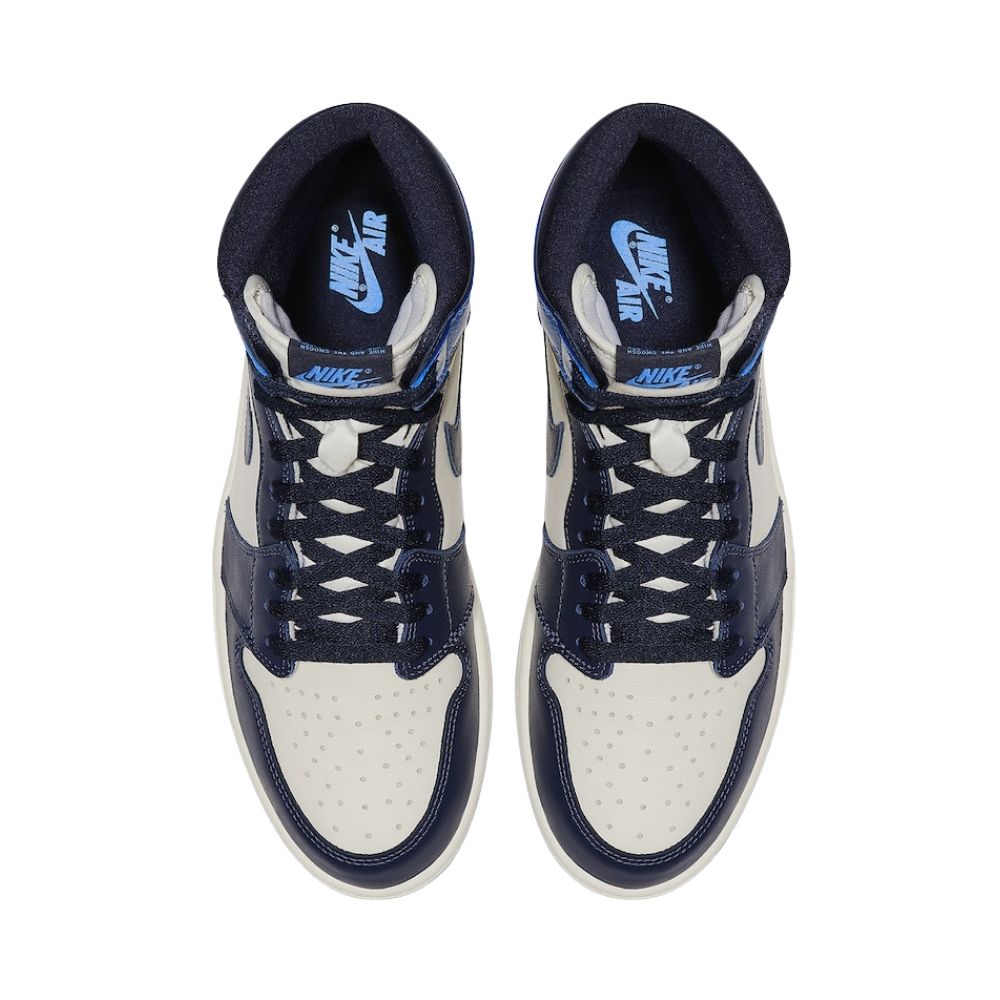 Air Jordan 1 Retro High OG Obsidian Sail Blue