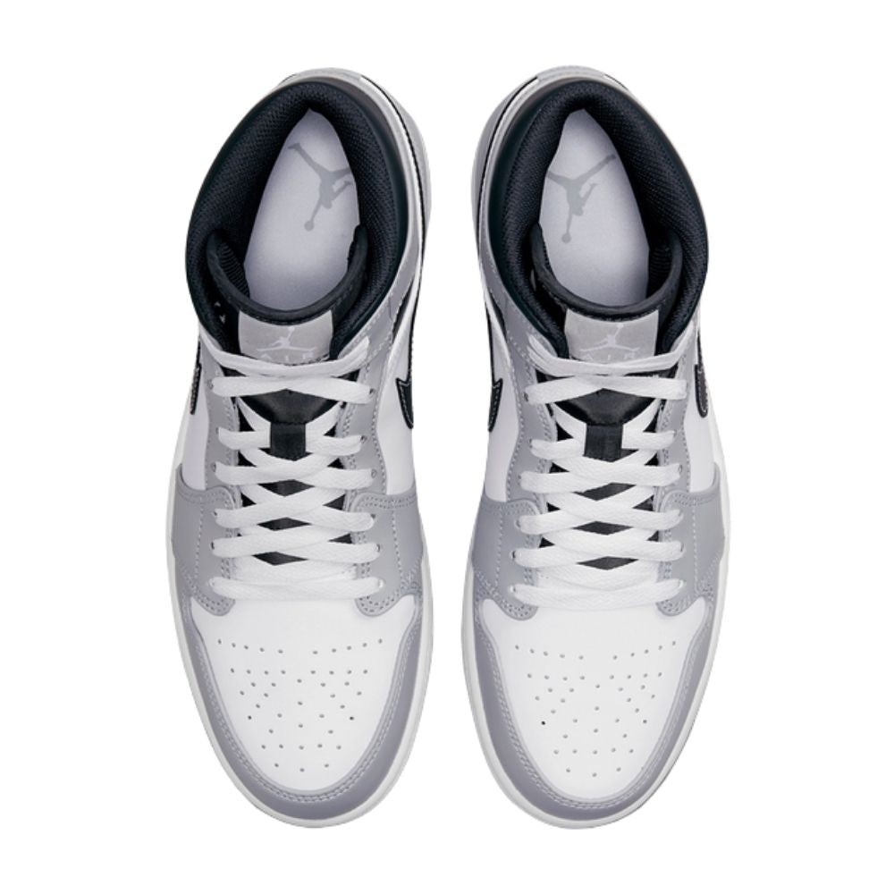 Air Jordan 1 Mid Light Smoke Grey Anthracite