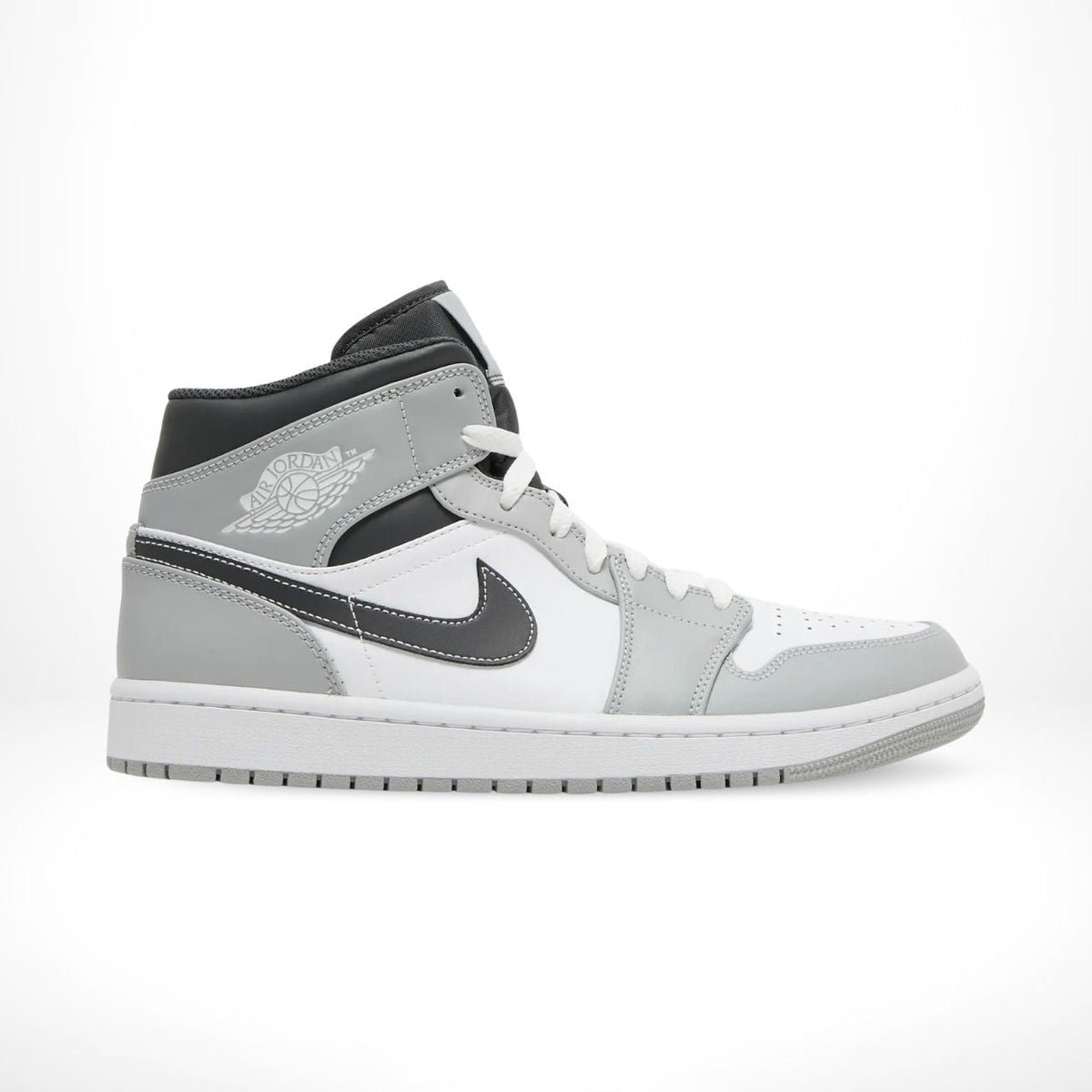 Air Jordan 1 Mid Light Smoke Grey Anthracite