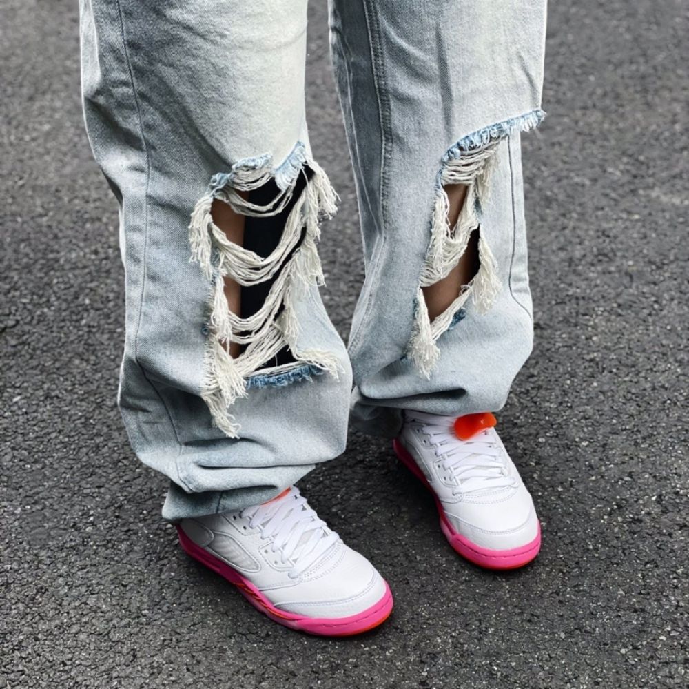 Air Jordan 5 Retro Pinksicle White