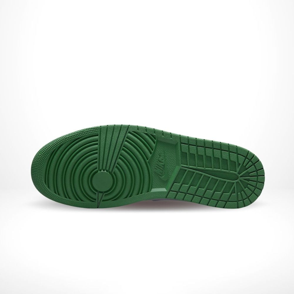 Air Jordan 1 Mid Grey Pine Green SE