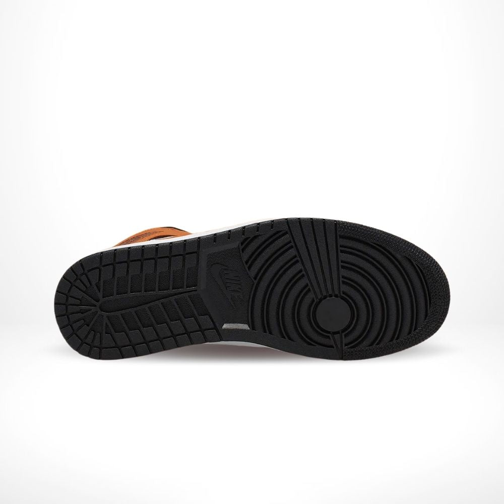 Air Jordan 1 Mid Shattered Backboard Orange Black