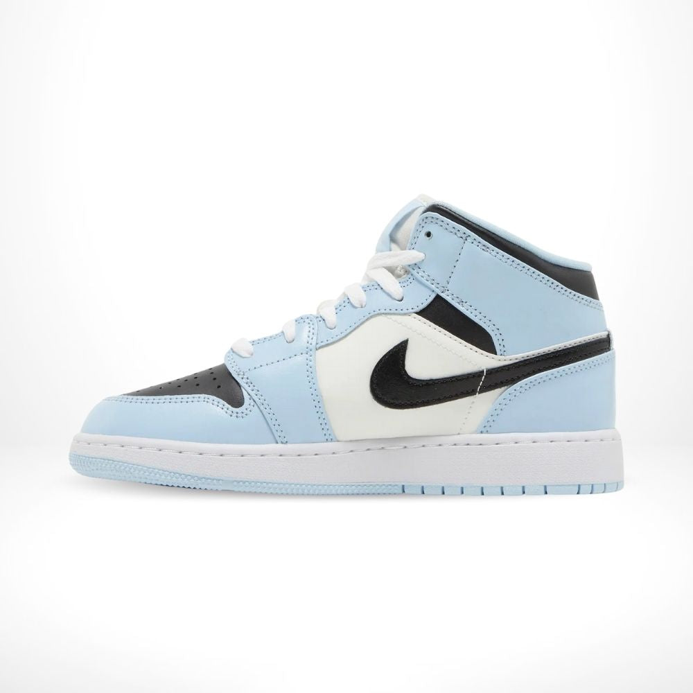 Air Jordan 1 Mid 'Ice Blue White' – 555112-401