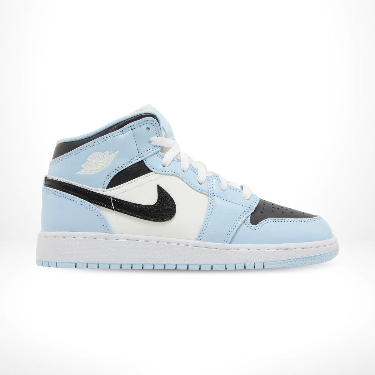 Air Jordan 1 Mid 'Ice Blue White' – 555112-401
