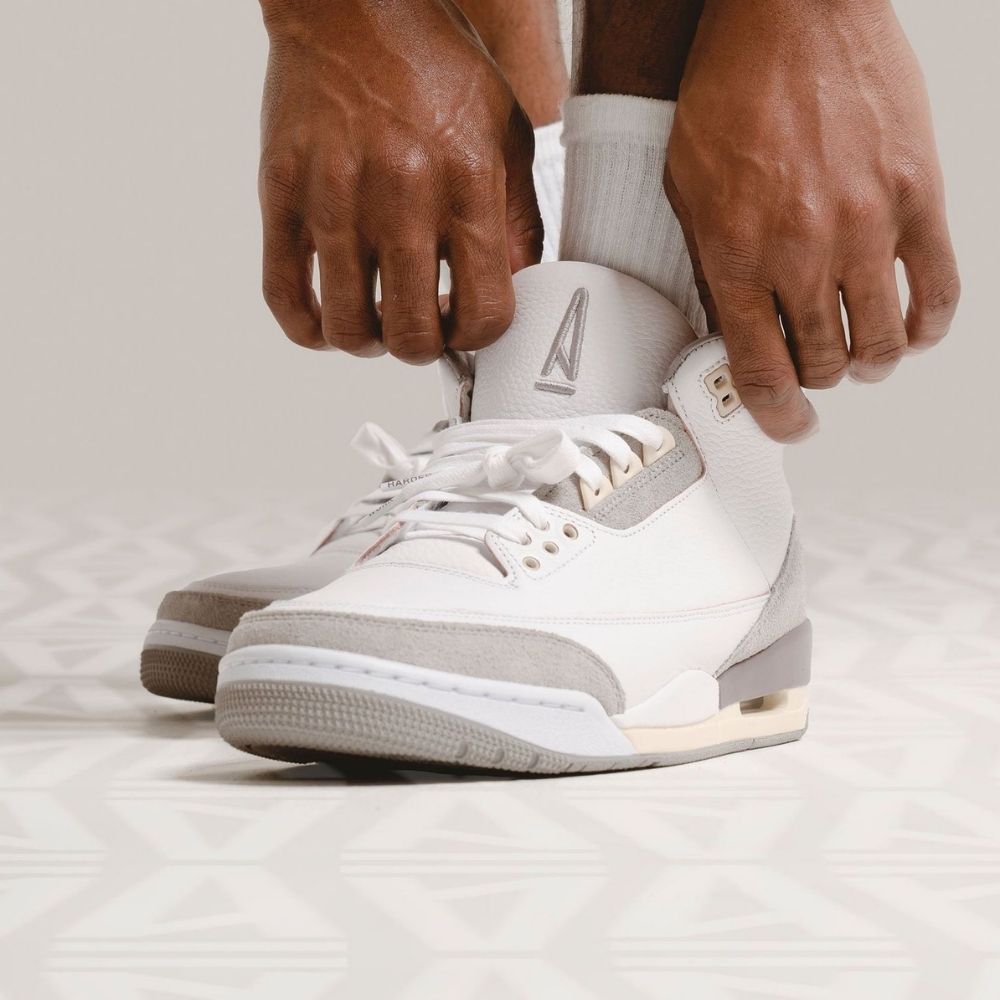 Air Jordan 3 Retro X A Ma Maniére Raised By Women White Grey SP