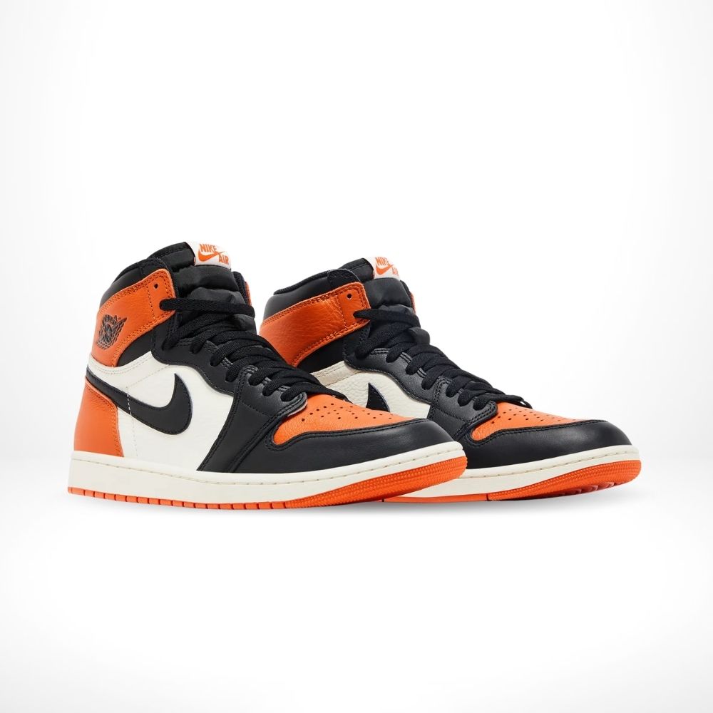 Air Jordan 1 Retro High OG Shattered Backboard Starfish Sail Black