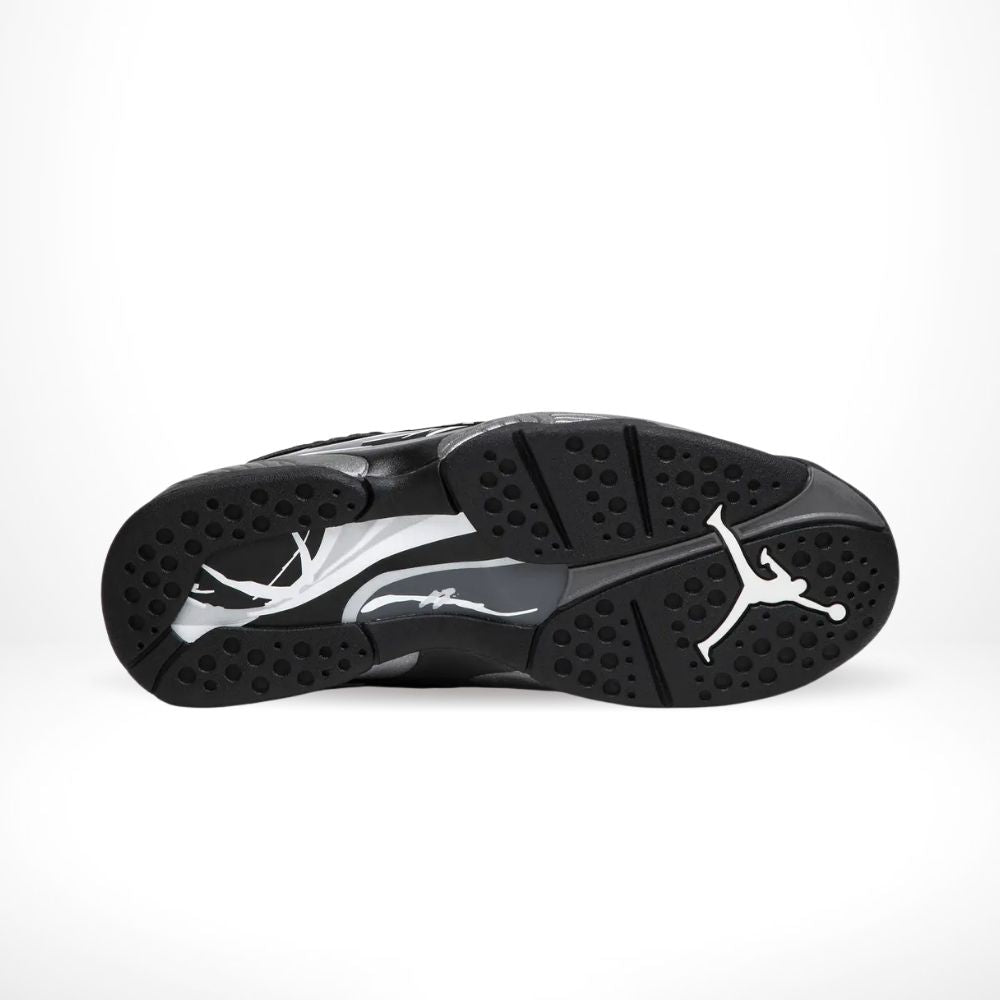 Air Jordan 8 Retro Chrome Triple Black 2015