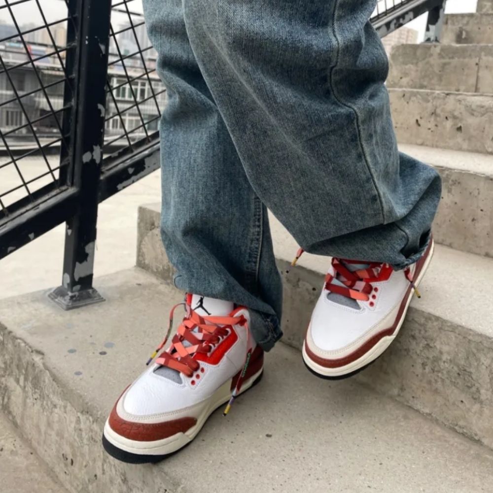 Air Jordan 3 Retro Mars Stone Brown Orange