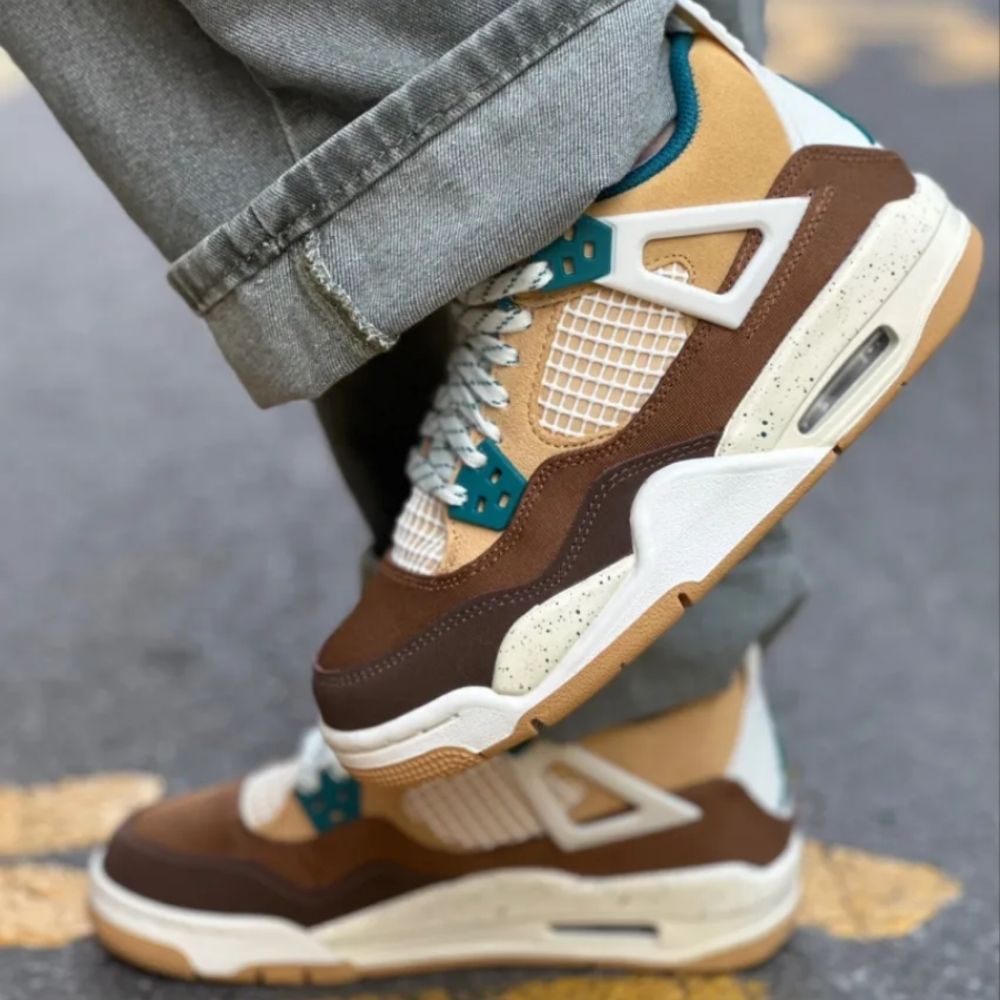 Air Jordan 4 Retro Cacao Wow Brown Sail