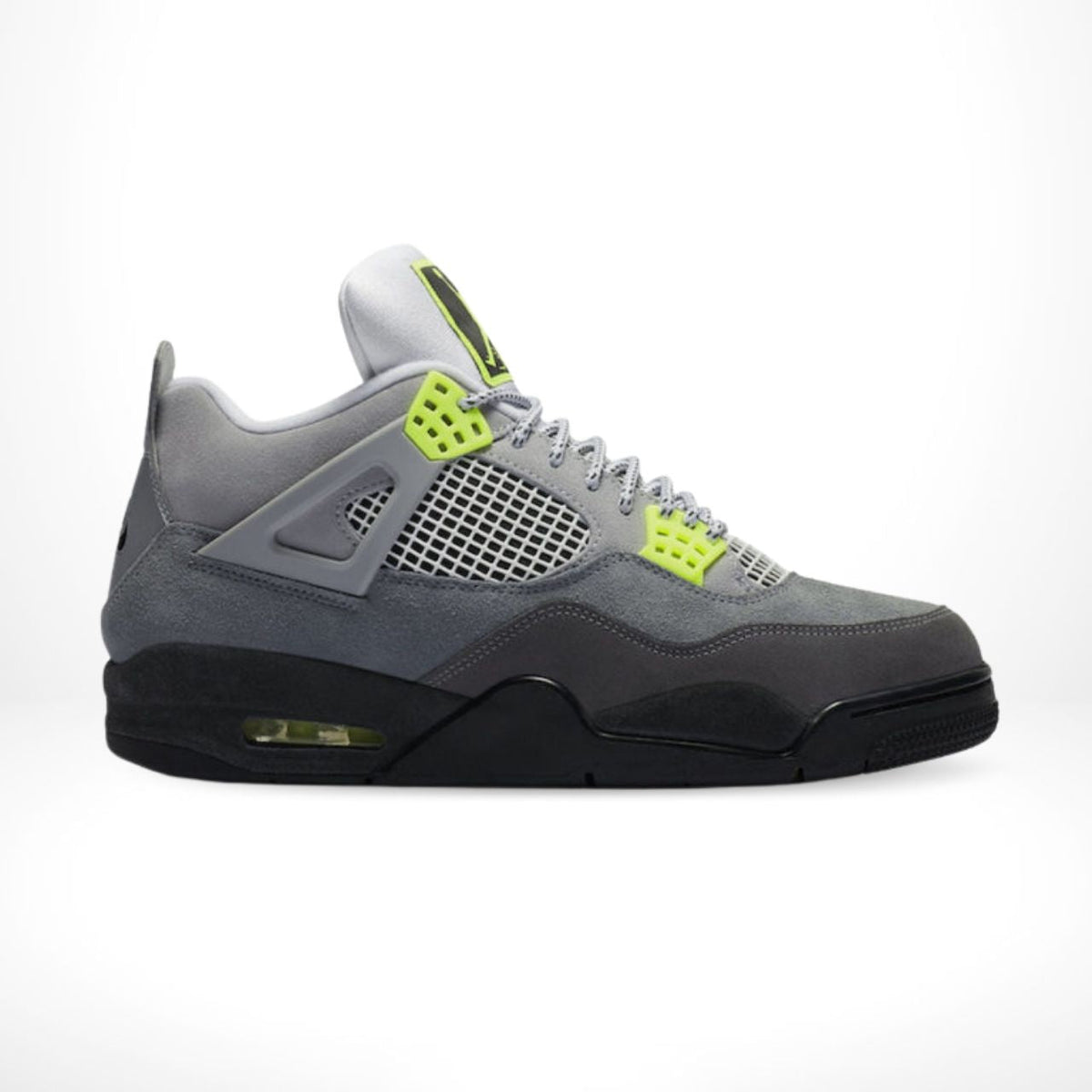 Air Jordan 4 Retro SE Neon 95 Grey