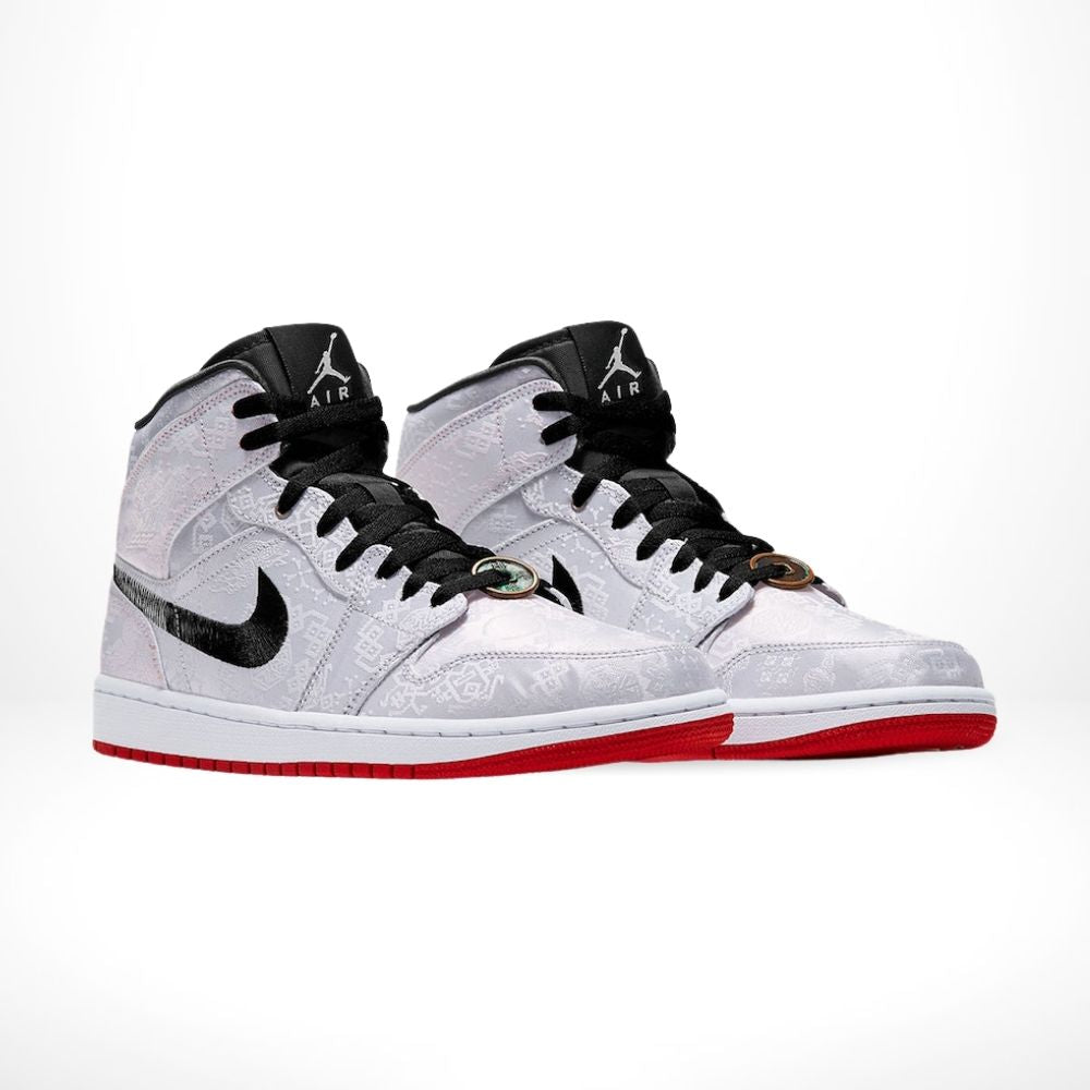 Air Jordan 1 Mid x Clot Fearless Grey – CU2804-100