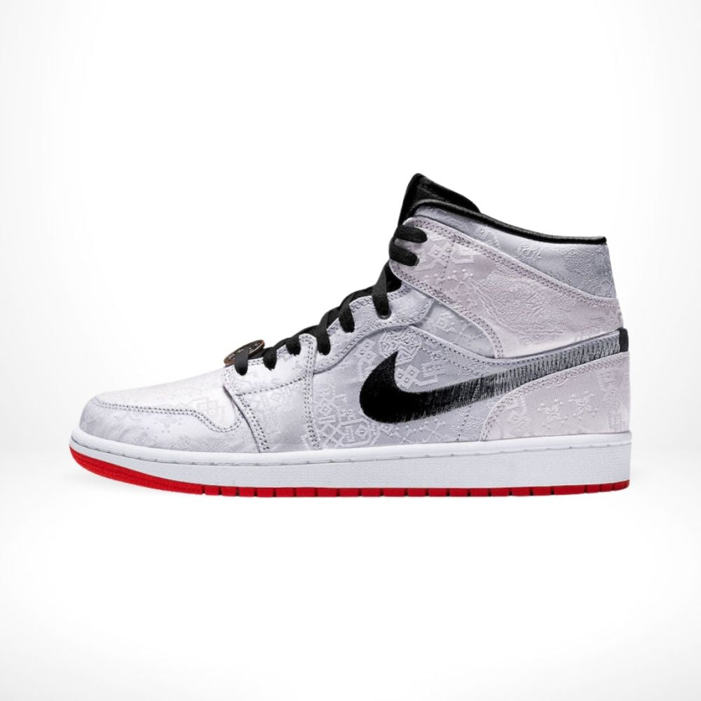 Air Jordan 1 Mid x Clot Fearless Grey – CU2804-100